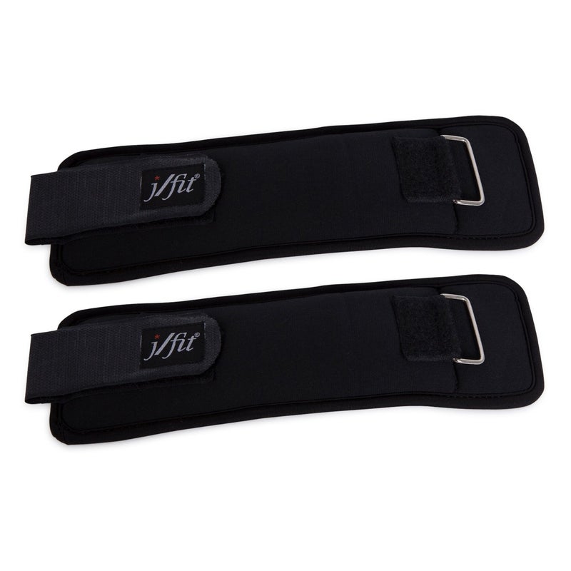 JFIT Adjustable Wrist Weights, Set of 2, 1 LB Each, Medium/Large - Image 2